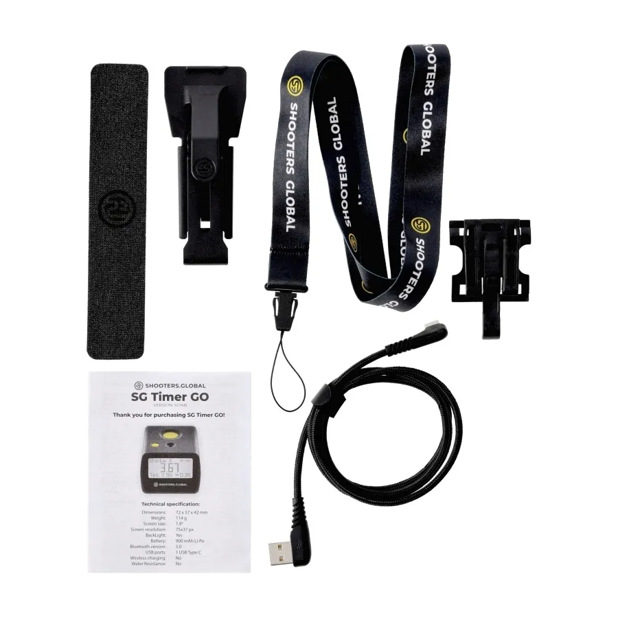 timer-strzelecki-shooters-global-shot-timer-go-quick-release-pocket-clip-stan-nowy
