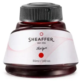 atrament-sheaffer-skrip-czerwony-50-ml
