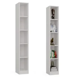 bialy-waski-regal-na-ksiazki-25cm