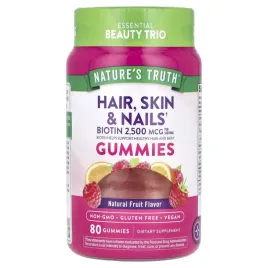 nature-s-truth-hair-skin-and-nails-natural-fruit-80-vegan-gummies