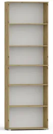 regal-na-ksiazki-dokumenty-do-salonu-biura-pola-215x80cm-dab-artisan-wysoki