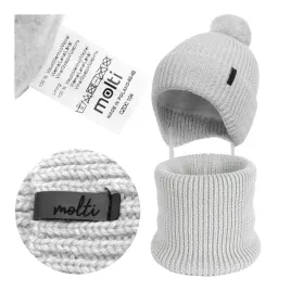 czapka-i-komin-merino-komplet-zimowy-cieply-dzieciecy-polar-wiazany-46-48