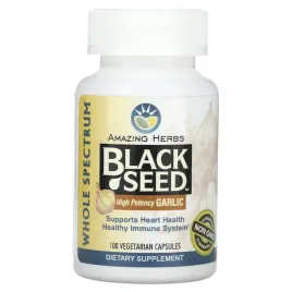 amazing-herbs-black-seed-high-potency-garlic-100-vegetarian-capsules
