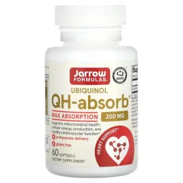 jarrow-formulas-ubiquinol-qh-absorb-200-mg-60-miekkich-kapsulek