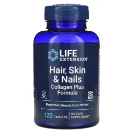 life-extension-wlosy-skora-i-paznokcie-formula-collagen-plus-120-tablet