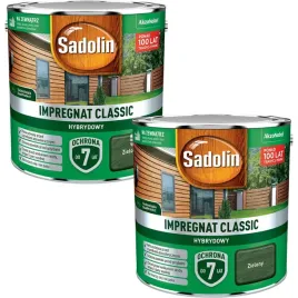 zestaw-sadolin-classic-2x25l-impregnat-hybrydowy-do-drewna-zielony-5l