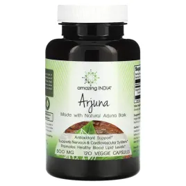 amazing-india-arjuna-500-mg-120-veggie-capsules