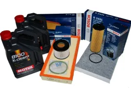 filtry-audi-q7-3-0tdi-olej-motul-5w30-10-litry