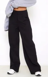czarne-spodnie-z-szeroka-nogawka-prettylittlething-xs