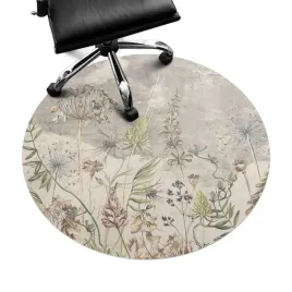 mata-podkladka-pod-fotel-krzeslo-okragla-premium-roslinny-wzor-vintage