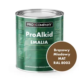 pro-alkid-szybkoschnaca-emalia-alkidowa-09l-brazowy-miodowy-mat-ral-8003