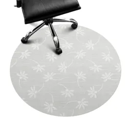 okragla-mata-podlogowa-do-biura-i-home-office-kwiatowy-wzor-na-tkaninie