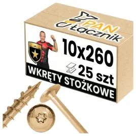 wkrety-ciesielskie-do-drewna-10x260-talerzowe-torx-25szt-10260-pan-lacznik