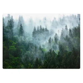 duza-mata-ochronna-dekor-na-podloge-pod-biurko-mglisty-las-iglasty-140x100