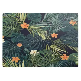 mata-pod-fotel-gladka-i-antyposlizgowa-tropikalne-liscie-kwiatu-140x100