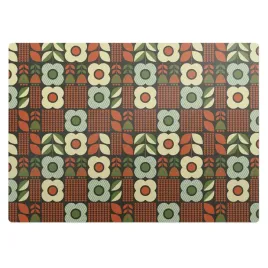 mata-podlogowa-pod-fotel-krzeslo-obrotowe-retro-kwiaty-i-liscie-140x100