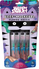 happy-snacky-flavor-cream-krem-o-smaku-wolowiny-z-makrela-4x10g