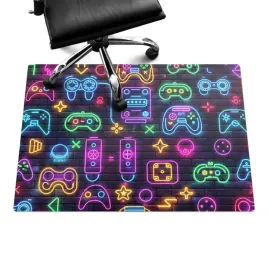mata-mocna-pod-fotel-gamingowy-biurko-gamingowe-neonowe-kontrolery-100x70