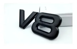 emblemat-v8-metalowy-naklejka-logo-czarny