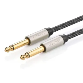 kabel-ugreen-av128-10639-mono-ts-jack-635mm-jack-635mm-3m-szary