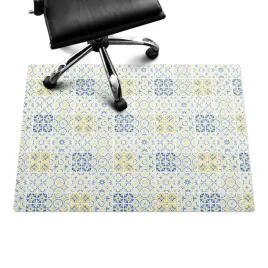 mata-ochronna-pod-krzeslo-premium-pvc-geometryczny-wzor-retro-100x70