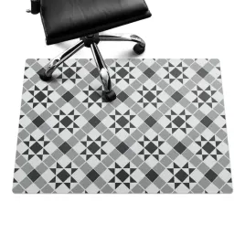 trwala-mata-premium-ochronna-pod-fotel-geometryczny-wzor-gwiazd-100x70