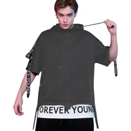 bluza-meska-z-kapturem-krotki-rekaw-rozmiar-s-szara-hip-hop