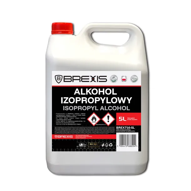 BREXIS Alkohol izopropylowy IPA techniczna 5L