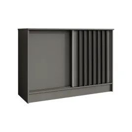 komoda-120-cm-szara-grafit-szafa-horizon-z-drzwiami-przesuwnymi-i-lamelami
