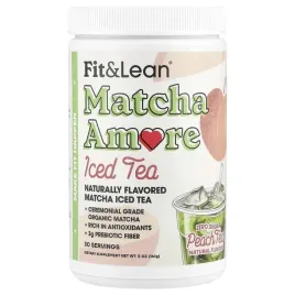 fit-and-lean-matcha-amore-iced-tea-herbata-brzoskwiniowa-141-g