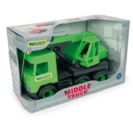 wader-middle-truck-dzwig-zielony-duzy-ruchomy-hak-auto-zabawka-dla-dzieci