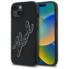 karl-lagerfeld-futeral-do-iphone-15-klhcp15s3drksdlk-3d-rubber-signature