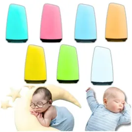 lampka-nocna-led-do-sypialni-dla-dzieci-rgb-biala-bezprzewodowa-3-tryby