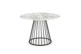 okragly-stol-brodway-halmar-o110-cm-blat-jak-bialy-marmur-czarne-nogi