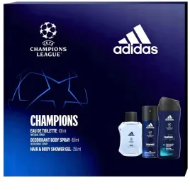 adidas-zestaw-champions-no-8-edt100ml-s-gel250ml-deo150ml