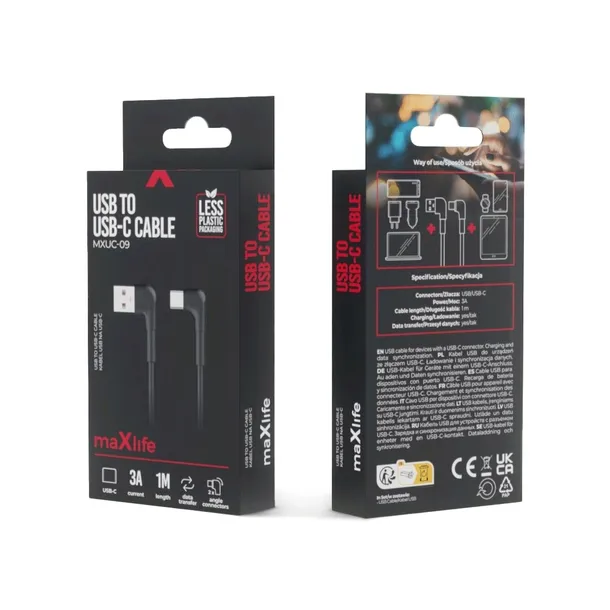 kabel-katowy-3a-maxlife-usb-usb-typ-c-dlugosc-przewodu-1-m