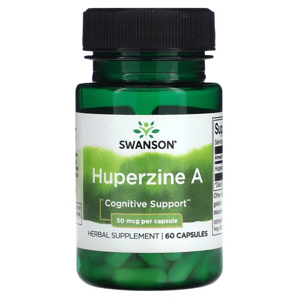 Swanson, Hupercyna A, 50 µg, 60 kapsułek