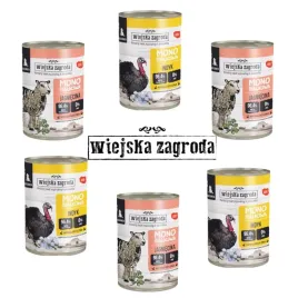 mokra-karma-szczeniak-mono-wiejska-zagroda-6x400g-mix-hipoalergiczna