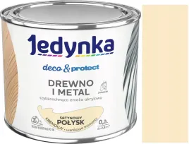 jedynka-decoandprotect-drewno-metal-02l-kremowy