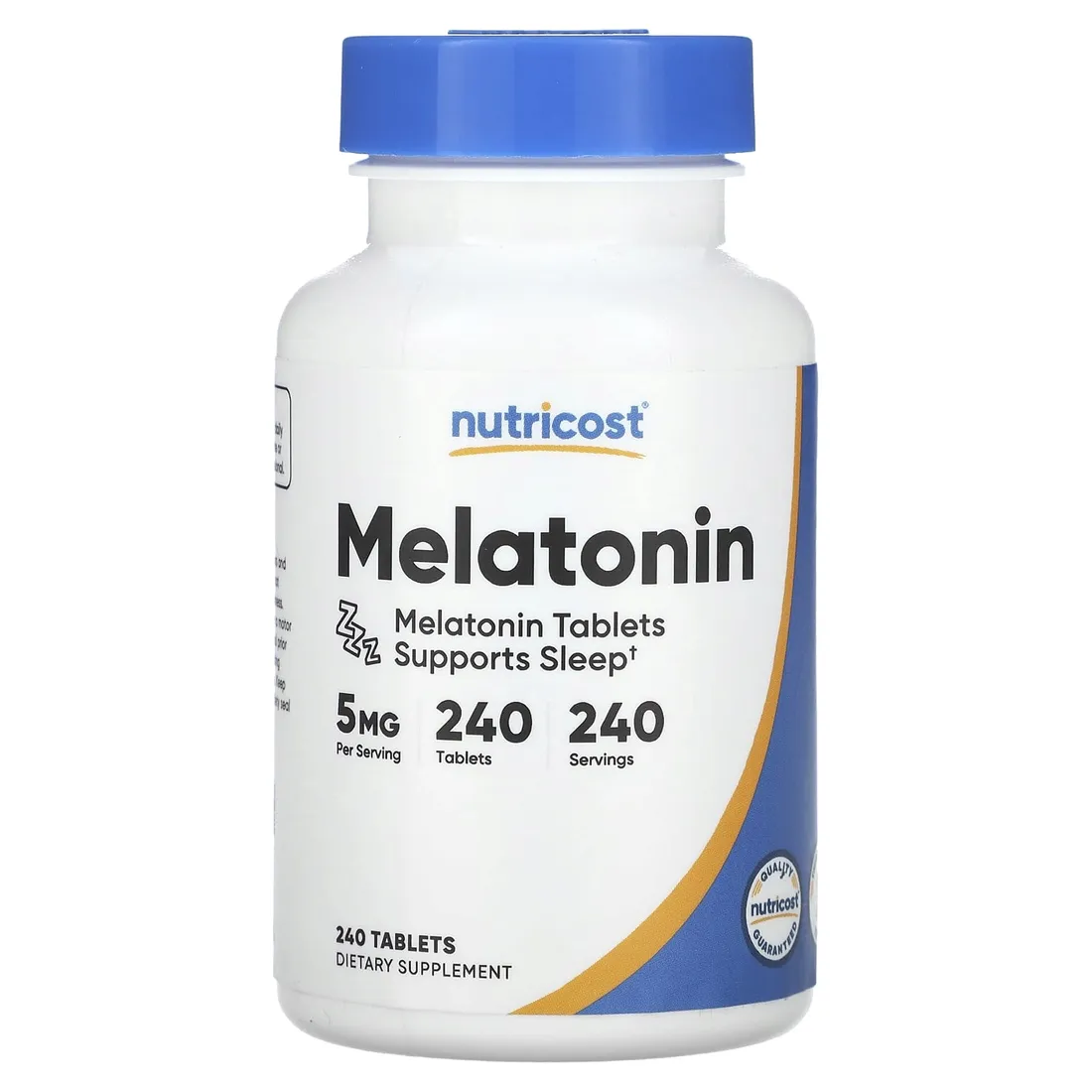 nutricost-melatonina-5-mg-240-tabletek-podstawowy-skladnik-melatonina