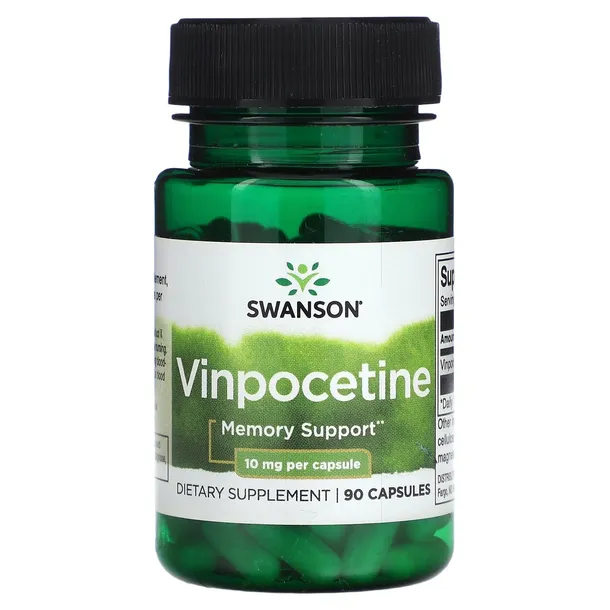 Swanson, Winpocetyna, 10 mg, 90 kapsułek