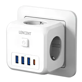 listwa-scienna-lencent-7-w-1-eu-plug-pd35w-3ac-3u1c