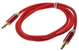 kabel-audio-jack-35mm-1m-czerwony-oplot-bawelna