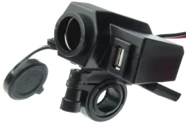 gniazdo-zapalniczki-i-usb-5v-2000ma-na-kierownice-rower-skuter-quada-motor