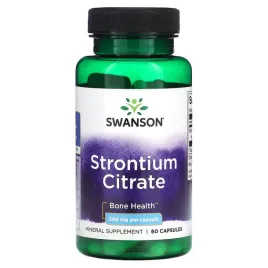 swanson-cytrynian-strontu-340-mg-60-kapsulek