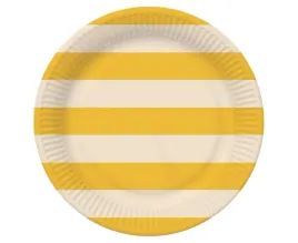 talerzyki-papierowe-paski-zolty-bezowy-18-cm-6-szt-urodziny