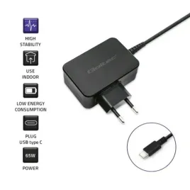 qoltec-ladowarka-sieciowa-65w-or-5-20v-or-3-3-25a-or-usb-typ-c-or-pd-or-czarna