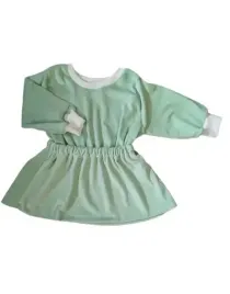 sukienka-pistacjowa-welur-super-soft-rozmiar-68