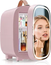 lodowka-kosmetyczna-4l-z-lustrem-led-chlodzenie-i-grzanie
