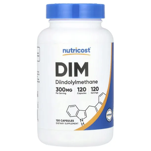 Nutricost, DIM, 300 mg, 120 kapsułek